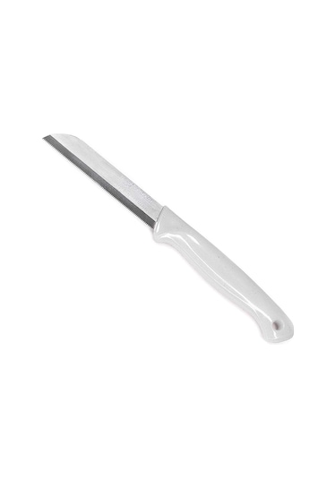 Solingen Tırtıklı Meyve ve Sebze Bıçağı 6 Adet Beyaz Simli