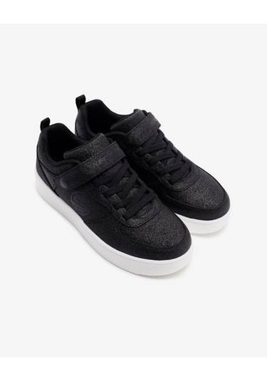 Skechers Sport Court 92 - Sparkle Remix Büyük Kız Çocuk Siyah Işıklı Sneakers 310102l Blk Siyah