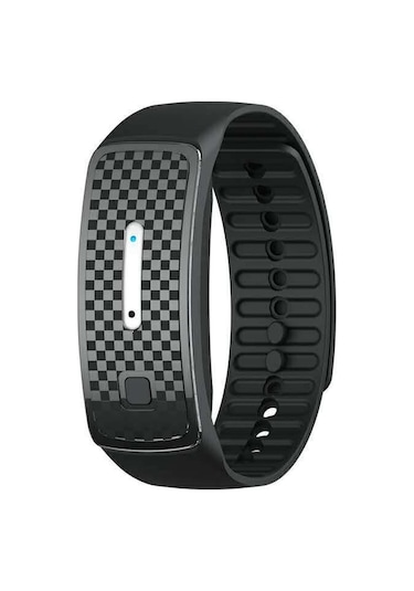 N30 Yaz Elektronik Ultrasonik Sivrisinek Kovucu Sivrisinek Önleyici Bileklik Akıllı Açık Alan Sivrisinek Önleyici Silikon Bileklik Siyah