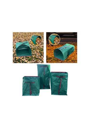 Homyl 2 Adet Tozpan Tipi Bahçe Torbaları Çim Parkları Için