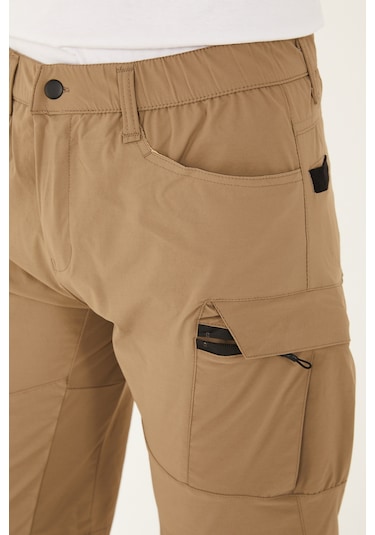 Camp Scoutland Camp725 Outdoor Tactical Su İticili Yazlık Erkek Taktik Şort Bej