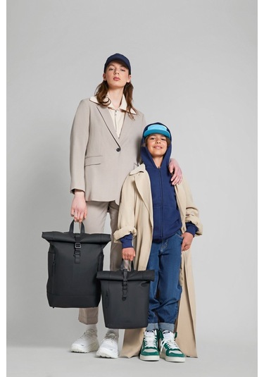 Gaston Luga Rullen Mini Sırt Çantası - Siyah Siyah