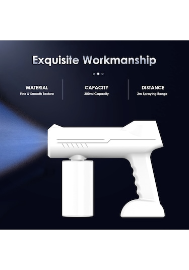 Xindoker Q7-01 Usb Kablosuz Nano Sprey Cihazı 300ml Kapasite 2m Menzil Büyük Spreyle Dezenfektan Aleti