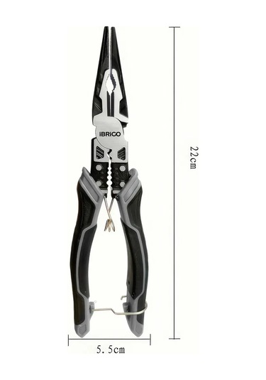 Ibrico Çok Fonksiyonlu Uzun Burunlu Pense 5'i 1 Arada 346578204