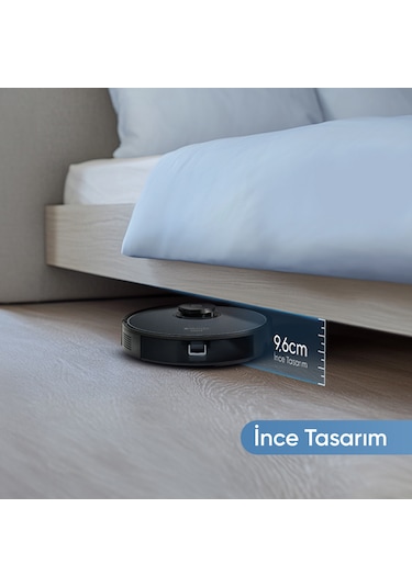 Şımart Katya Z Akıllı Robot Süpürge Mop Özellikli