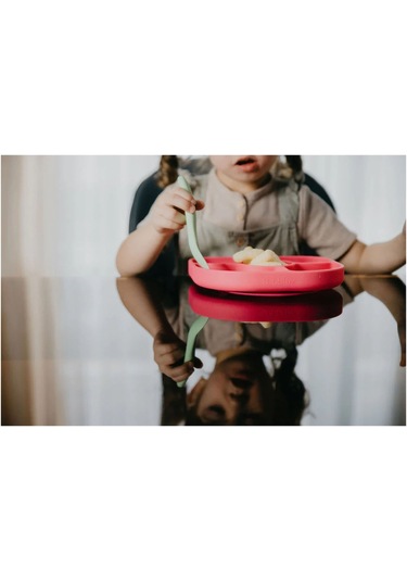 Bblüv Spoön Silikon 5'li Kaşık Seti Mavi Çok Renkli