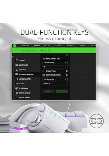 Razer Tartarus Pro - Oyun Tuş Takımı - Analog-optik Düğmelere Ve