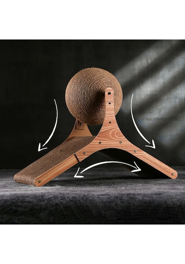 Suntek Kedi Tırmalama Oyuncağı İnteraktif Evcil Hayvan