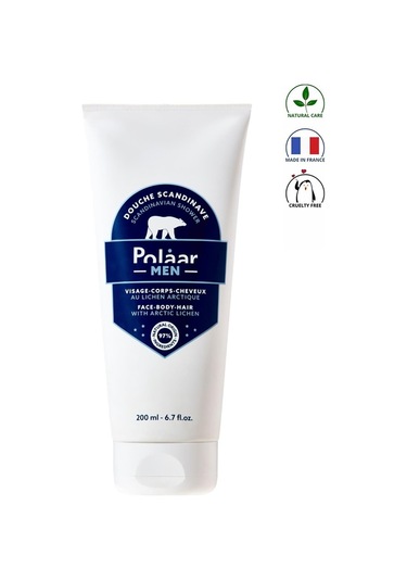 Polaar Men Scandinavian Shower 3'ü 1 Arada Duş Jeli 200 ML + Extreme Cream Nemlendirici Aydınlatıcı Krem 50 ML