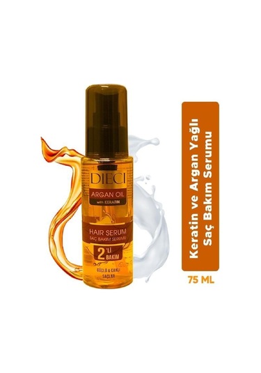 Dieci Argan Oil Keratin Saç Bakım Serumu 75 ML
