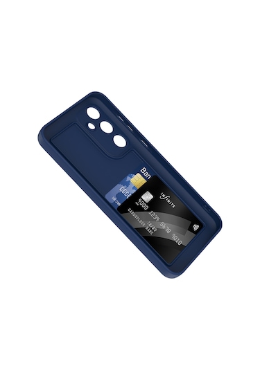 Kılıfist Galaxy Uyumlu A26 Kılıf Kamera Korumalı Kartlık Hazneli Klfs Vitra Kapak - Siyah Siyah