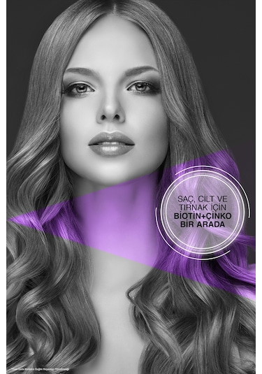 Bioxcin Biotin 5.000 Mcg 30 Tablet - Biotin Çinko 15 Mg Saç Ve Tırnak Vitamini