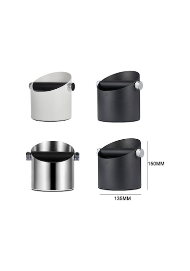 Kahve Atık Kutusu Süt Çay Kalıntı Geri Dönüşüm Toz Kutusu Beyaz