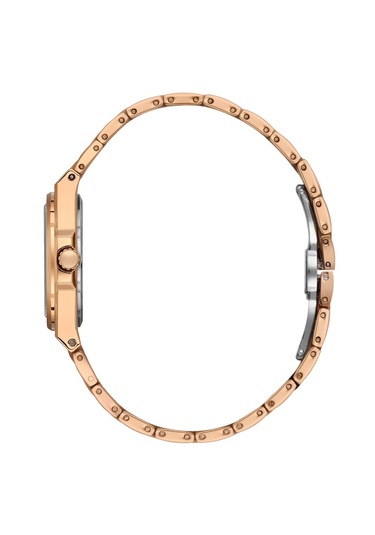 Daniel Klein Dke.1.13947.7 Modern Oval Kare Kasa Takvimli Çelik Kordonlu Kadın Kol Saati Rose Gold