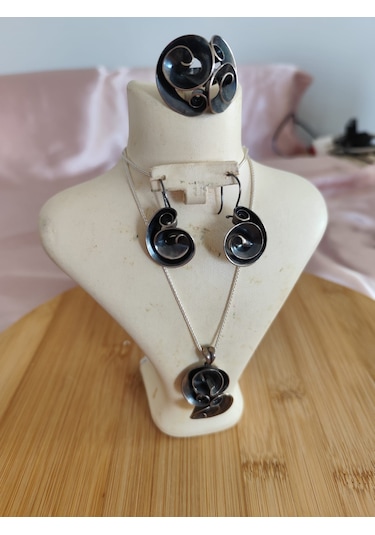 Gümüş Sarmarlı Set Gümüş