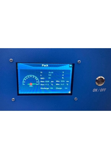 Megacell LiFePO4 25.6 V 200 Ah Lityum Demir Fosfat Akü