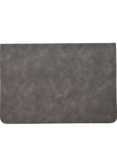 Jeemson Gri Yatay Stil Pu Materyal 15.6 İnç Dizüstü Bilgisayar Çantası - Tablet, Telefon, Dergi Taşıma - Dayanıklı Ve Hafif Gri