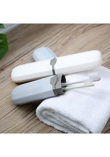 Sones Açık Hava Seyahat Taşınabilir Diş Macunu Diş Fırçası Ev Depolama Bardak Kutusu Kasa Beyaz Diğer