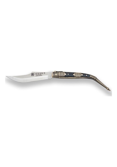 Joker Classical Decorated Spanish Zamak - Siyah Abs Saplı Kamp Çakı 47684760