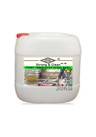 Strong&Clean Yüzey Temizleyici Alkol Bazlı 30 KG