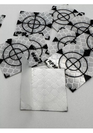 Geoworld Film Yansıtıcı Jeodezik İşaret Op 30x30 30 Adet. 219432148