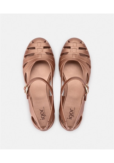 İgor Kadın Paris Metal Sandalet Bronz S10375-099 Altın