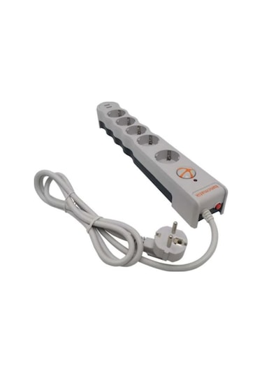 Tunçmatik Powersurge 1050 Joule TSK5015 5'li 2 USB'li Akım Korumalı Priz