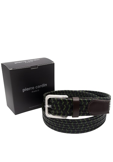 Pierre Cardin Premium Örgü Deri Kemer En 3,5 Cm Pc-1712 Çok Renkli