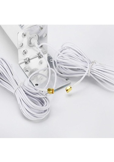 Geeksen "dış Mekan 4g Tablet Anteni - Çift Sma Bağlantılı, Router Ve Ağ Kartları İçin Yüksek Performans"