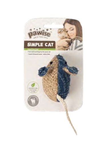 Nrzsnt Pawise Simple Cat Hasır Kedi Oyuncağı Fare