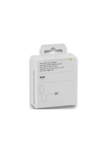 Usb C Güç Adaptörü + Lightning Şarj Kablosu Seti iPhone & İpad Uyumlu, Pd Hızlı Şarj, 1 Metre Kablo Iphone X