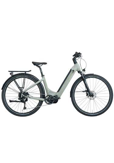 Kron Zeon Unisex Shimano E-bıke Şehir Bisikleti Bej