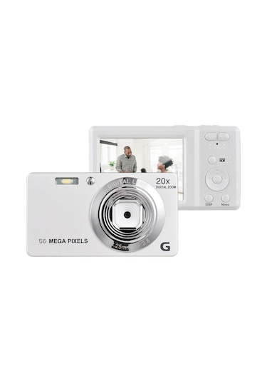 Hallow D12307W 56 MP 4K Taşınabilir Dijital Kamera