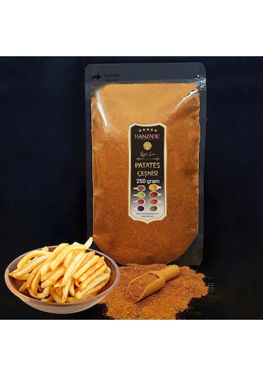 Hanzade Bitkisel Kızarmış Patates Baharatı Çeşnisi 250 G