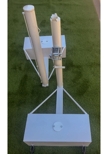 Adelinspor Via Gerdirme Aparatlı Makaralı Seyyar Tenis Direği