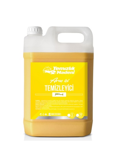 Temizlik Madeni Araç İçi Temizleyici P4 - 5 LT