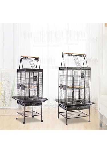 Cocodypet B18 Papağan Kafesi Ayaklı 46x46x158
