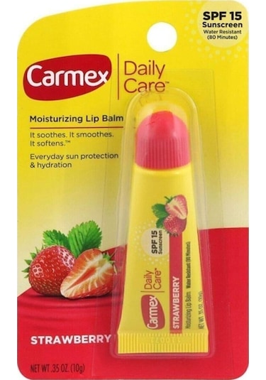 Carmex Lip Balm Tüp Spf Çilek 10gr