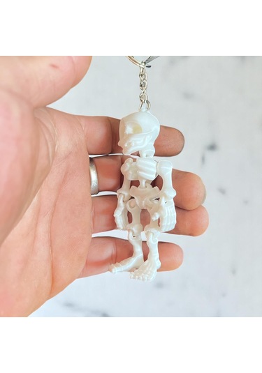 Dikiz Aynası Bilgisayar Kasa Süsü İskelet Anahtarlık