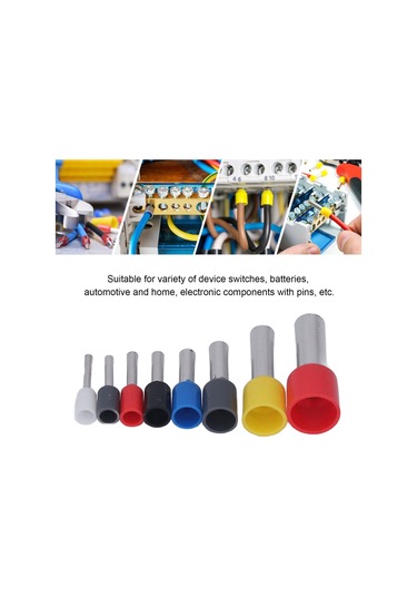 Gajeena 1200 Adet Bakır Soğuk Presli Terminal Seti 22-8 Awg : Ev, Otomobil Ve Elektronik Cihazlarda Hızlı Kablolama İçin Çeşitli Boyutlu Kutulu Paket