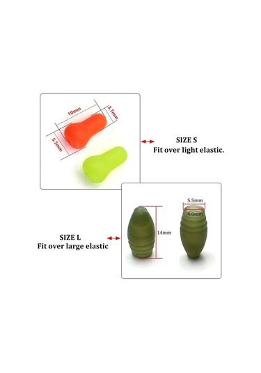 Yeşil 8 Adet Sazan Balıkçılık Aksesuarları Dacron Kutup Konektörü Kibrit Direği Olta Takımı Kuleleri İçin Sazan Yöntemi Besleyici Olta Takımı