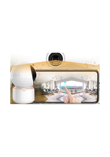 Cata Ct 4050 360 Derece Dönebilen Wifi Akıllı Kamera