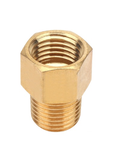 Fosenze Bakır Sanayi Tipi Adaptör: 1/4" Bspt Erkek Dış Vida - 1/4" Npt Dişi İç Vida, Su-gaz-yakıt Taşıma, Dayanıklı Ve Korozyona Dayanıklı