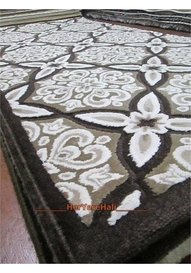 Serisonu Halı Bianco 5424bkahve 160x230 Cm