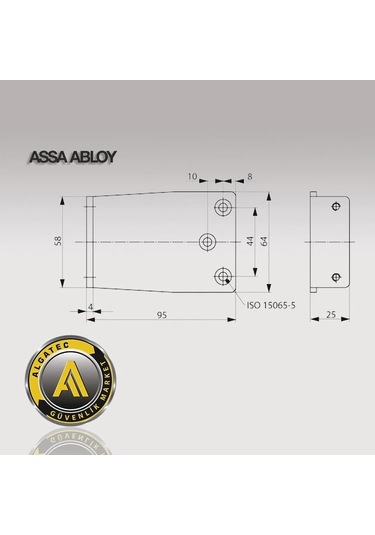 Assa Abloy Dca 154 Pa Braket