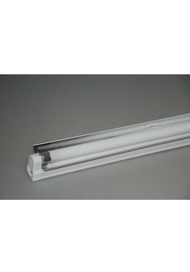 T5 Bant Armatür 1X21W Reflektörlü Elektronik Balastlı Günışığı Antrasit