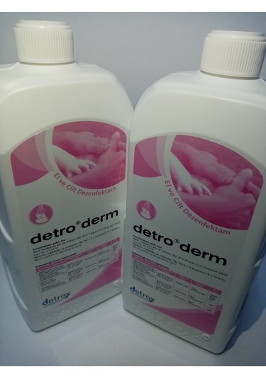 Detroderm %70 IPA El Dezenfektanı Pompalı 2 x 1 L