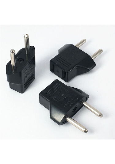 Wozlo Amerikan Tipi Fiş Çevirici Priz Dönüştürücü Adaptör - 5 Adet