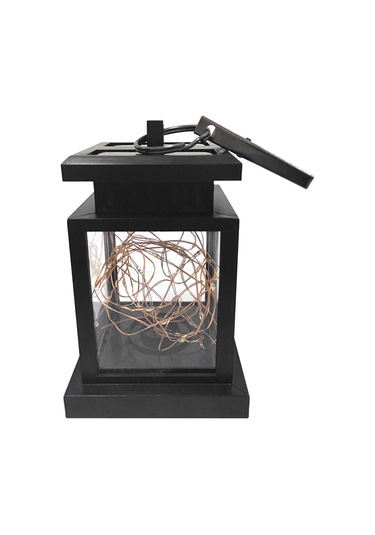 Kangvka Güneş Enerjili Duvar Lambası - Vintage Stilde Aydınlatma Ve Dekorasyon, Otomatik Işık Sensörlü, Dış Mekan Uygun, Yıldız Desenli Işıma Sıcak Beyaz