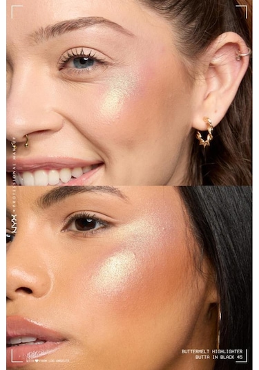 Buttermelt Highlighter Kremsi Pudra Aydınlatıcı - 45 Butta In Black 45